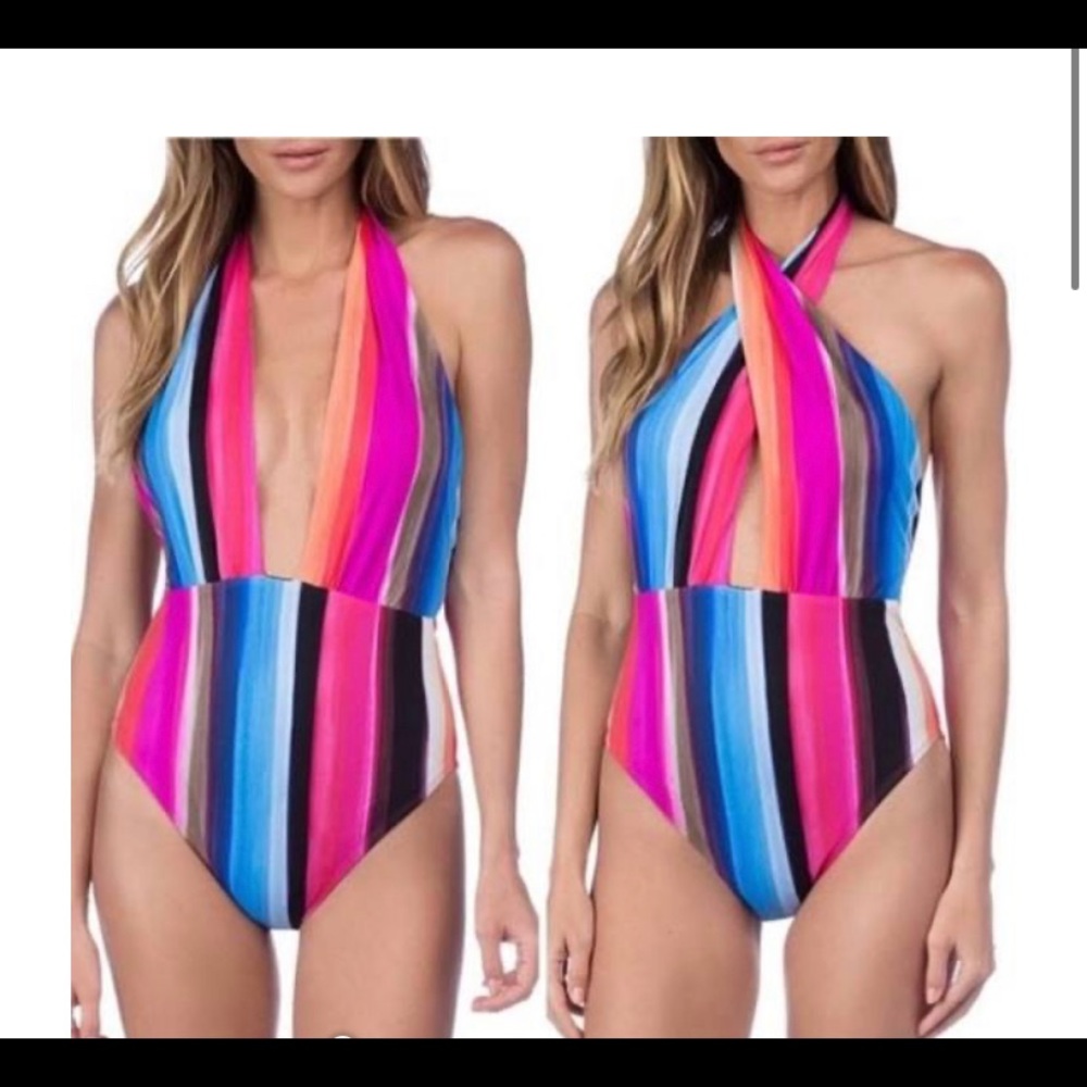 La Blanca one piece bathing suit